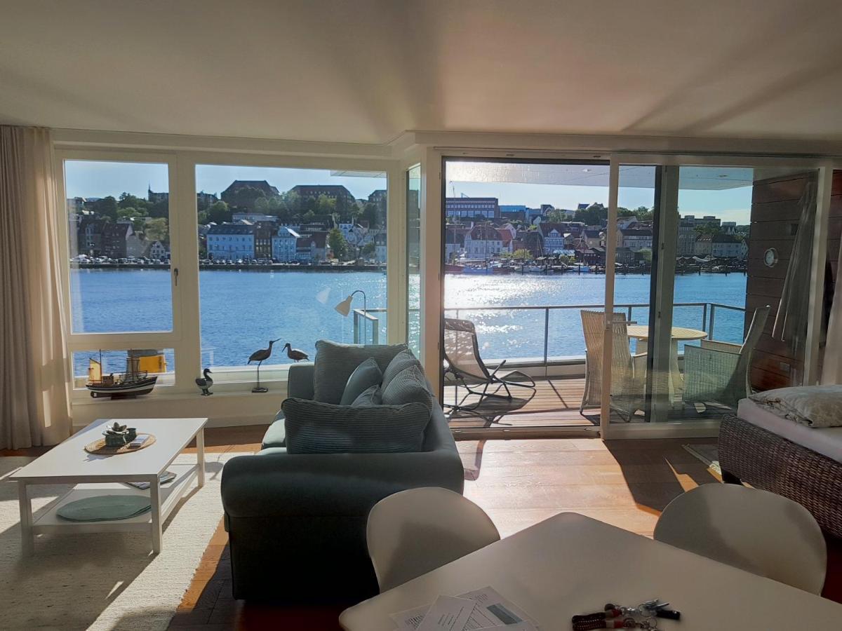 Apartamento Loft 5 - Urlaub Direkt An Der Foerde Flensburgo Exterior foto